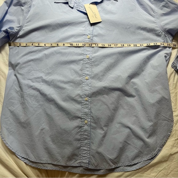NWT Universal Thread Light Blue Button Down Cotton Shirt size XL - Picture 8 of 8